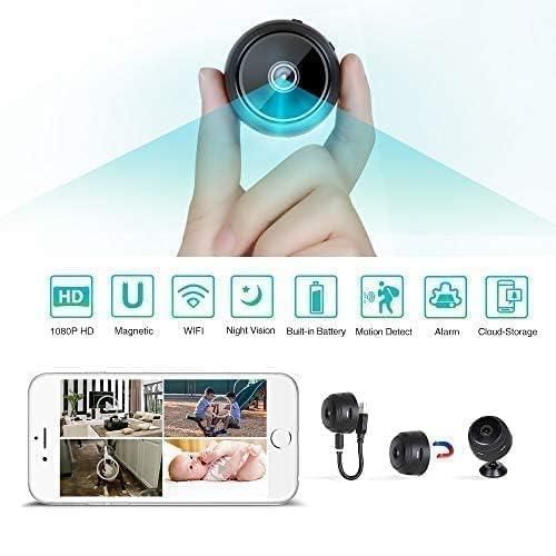 Mini Wireless WiFi Camera with Night Vision & Motion Detection