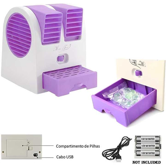 Portable Fan Cooler – Compact & Efficient Cooling Anywhere!
